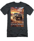 Classic Bronco in Desert Landscape Vintage Car Art Design Retro Poster Vintage Treasure Sampadart Gallery T-Shirt