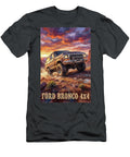 Classic Ford Bronco in Desert Vintage Car Art Design Retro Poster Vintage Treasure Sampadart Gallery T-Shirt