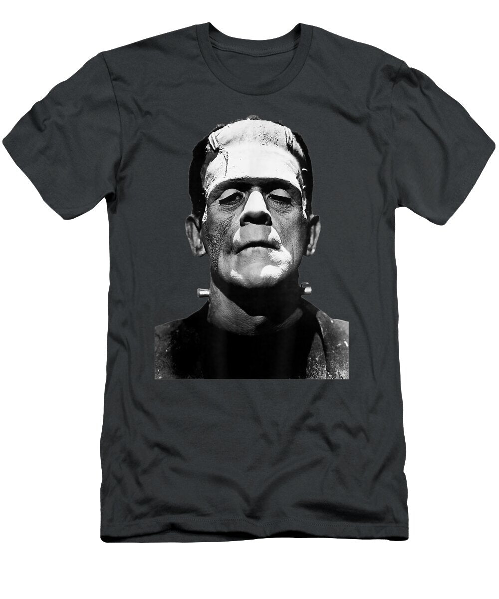 Classic Halloween Monster Horror Movie Frankenstein Monster Huzaif Sienna T-Shirt