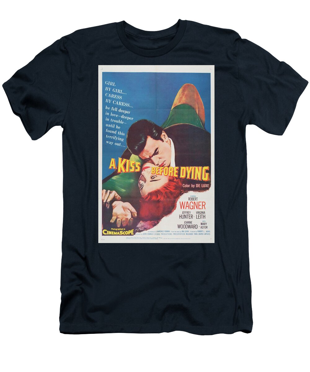 Classic Movie Poster a Kiss Before Dying Esoterica Art Agency T-Shirt