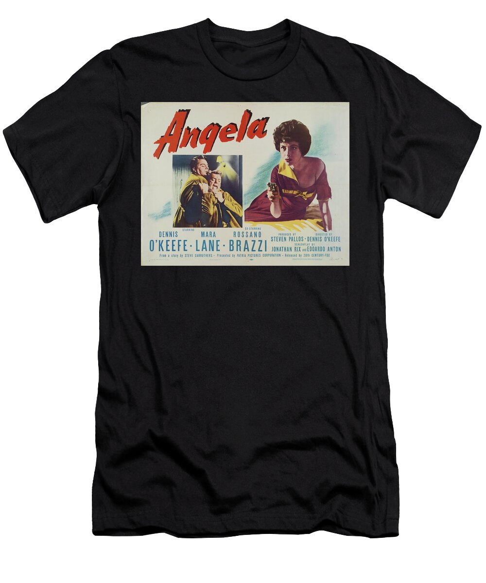 Classic Movie Poster Angela Esoterica Art Agency T-Shirt