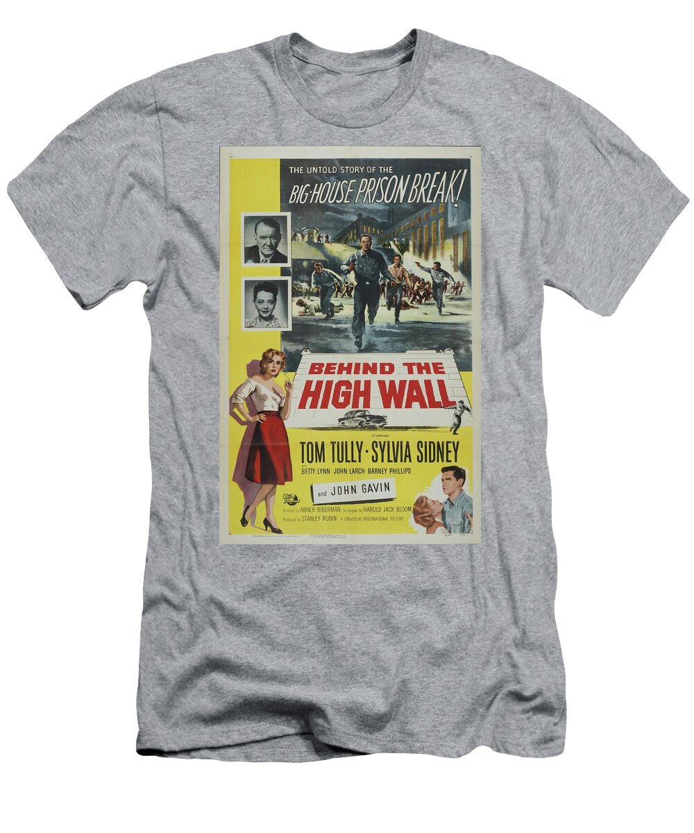 Classic Movie Poster Behind the High Wall Esoterica Art Agency T-Shirt