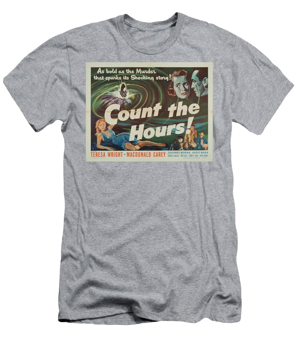 Classic Movie Poster Count the Hours Esoterica Art Agency T-Shirt