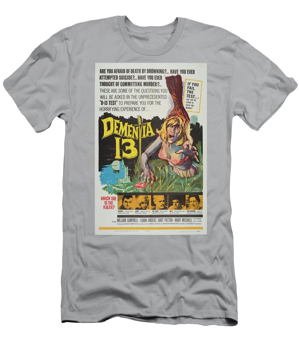 Classic Movie Poster Dementia 13 Esoterica Art Agency T-Shirt