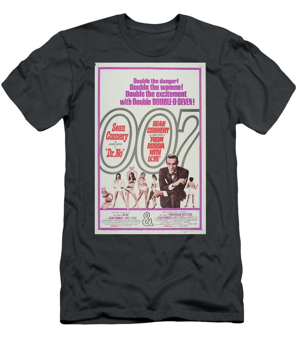 Classic Movie Poster Double O Bill Esoterica Art Agency T-Shirt