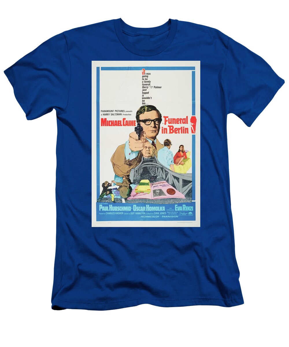 Classic Movie Poster Funeral in Berlin Esoterica Art Agency T-Shirt