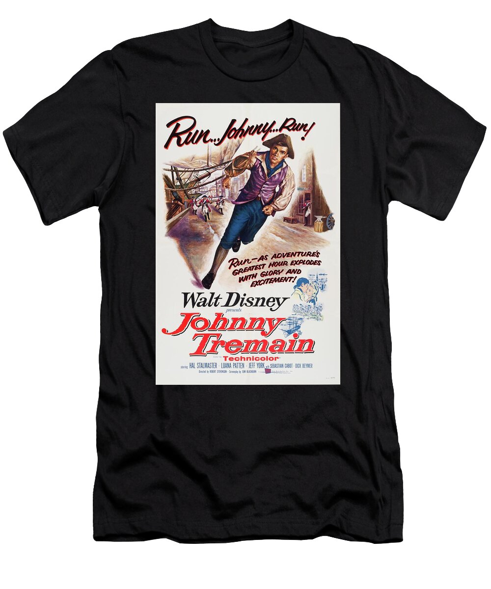 Classic Movie Poster Johnny Tremain Esoterica Art Agency T-Shirt