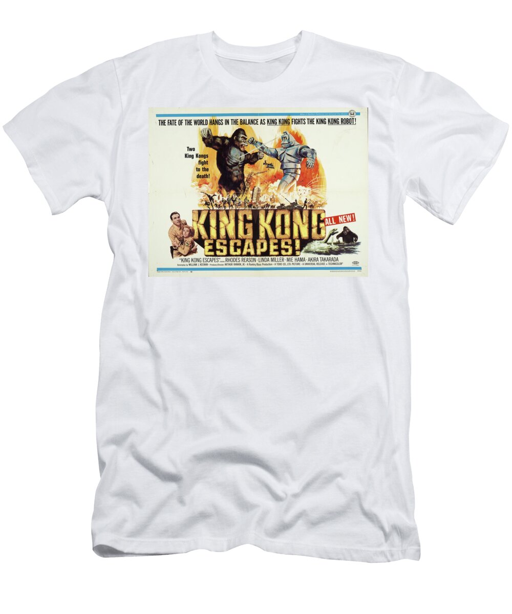 Classic Movie Poster King Kong Escapes Esoterica Art Agency T-Shirt