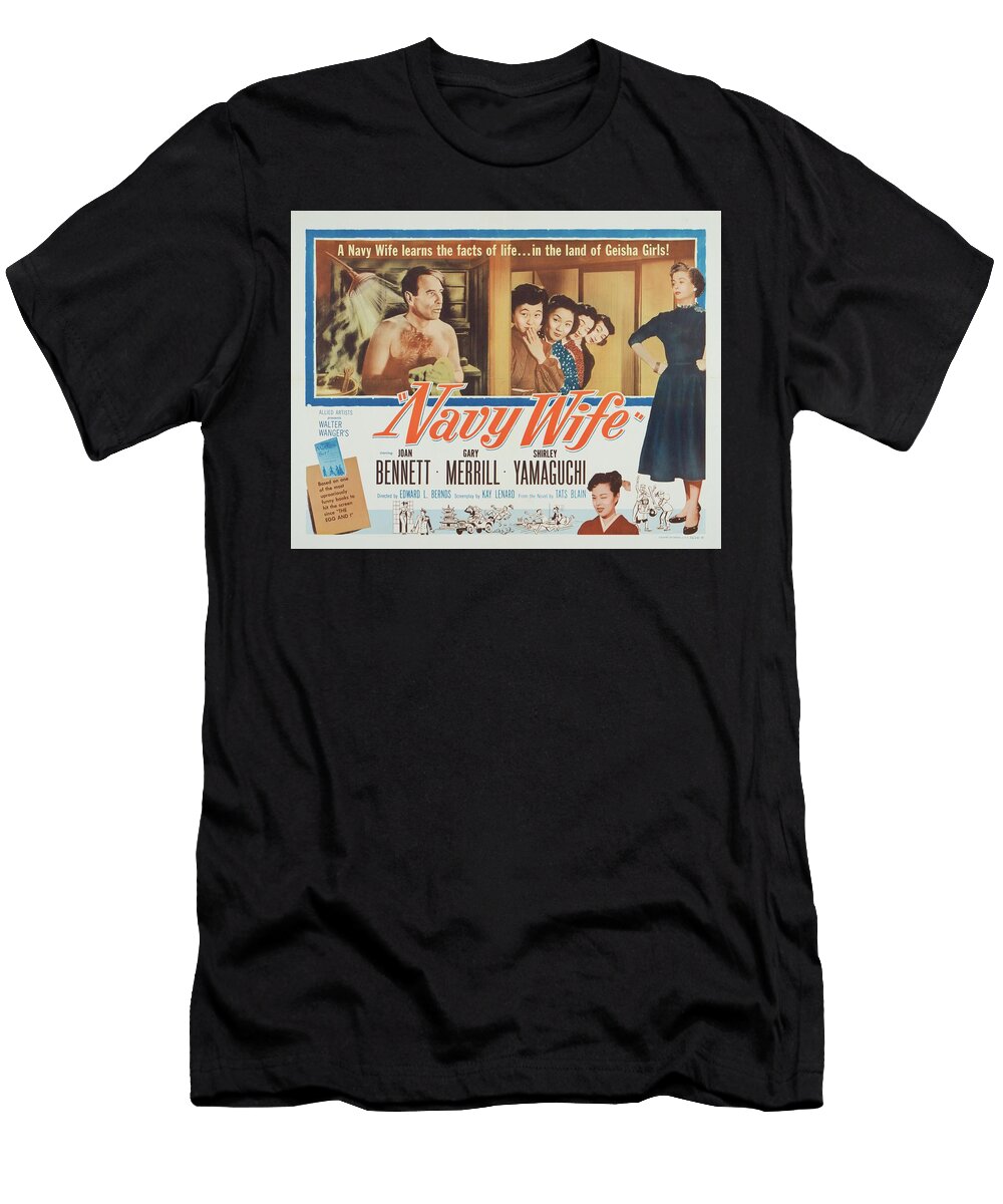 Classic Movie Poster Navy Wife Esoterica Art Agency T-Shirt