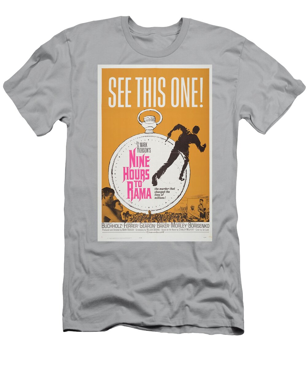 Classic Movie Poster Nine Hours to Rama Esoterica Art Agency T-Shirt