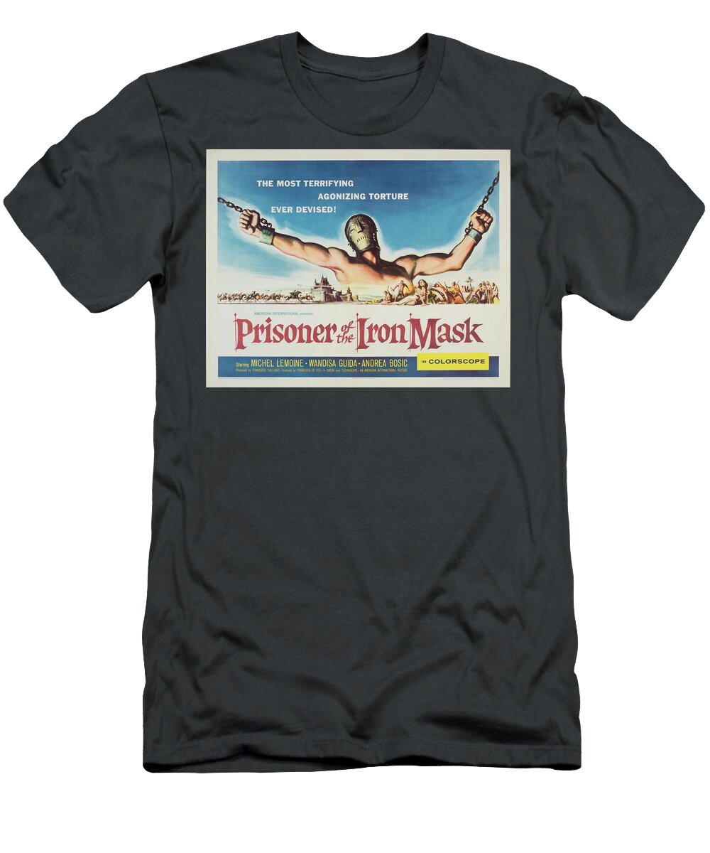 Classic Movie Poster Prisoner of the Iron Mask Esoterica Art Agency T-Shirt