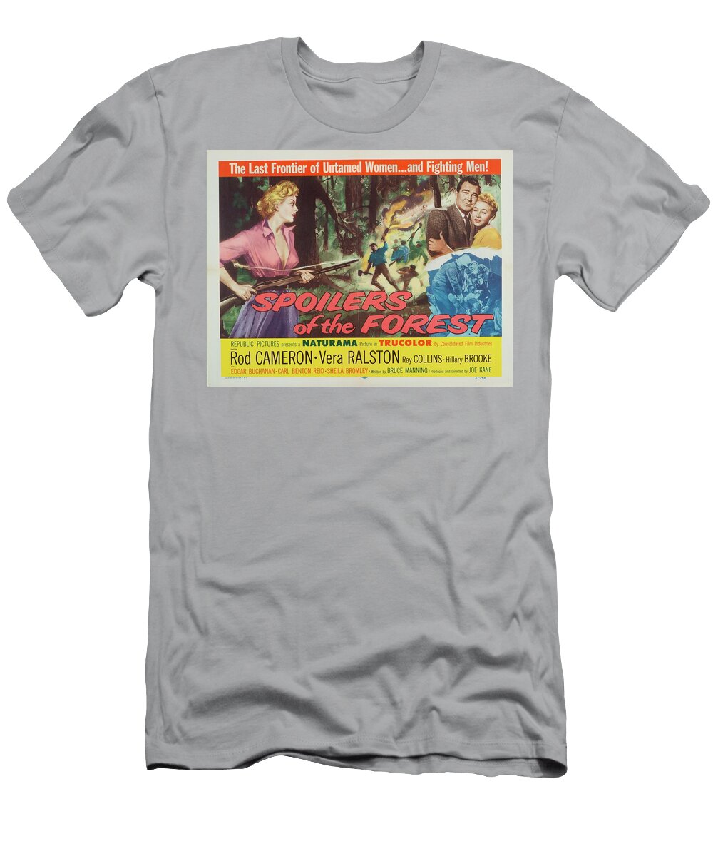 Classic Movie Poster Spoilers of the Forest Esoterica Art Agency T-Shirt