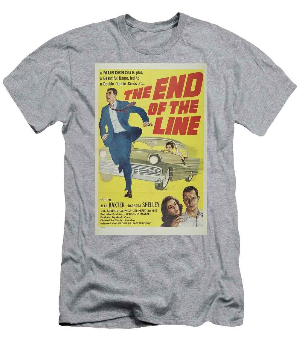 Classic Movie Poster the End of the Line Esoterica Art Agency T-Shirt