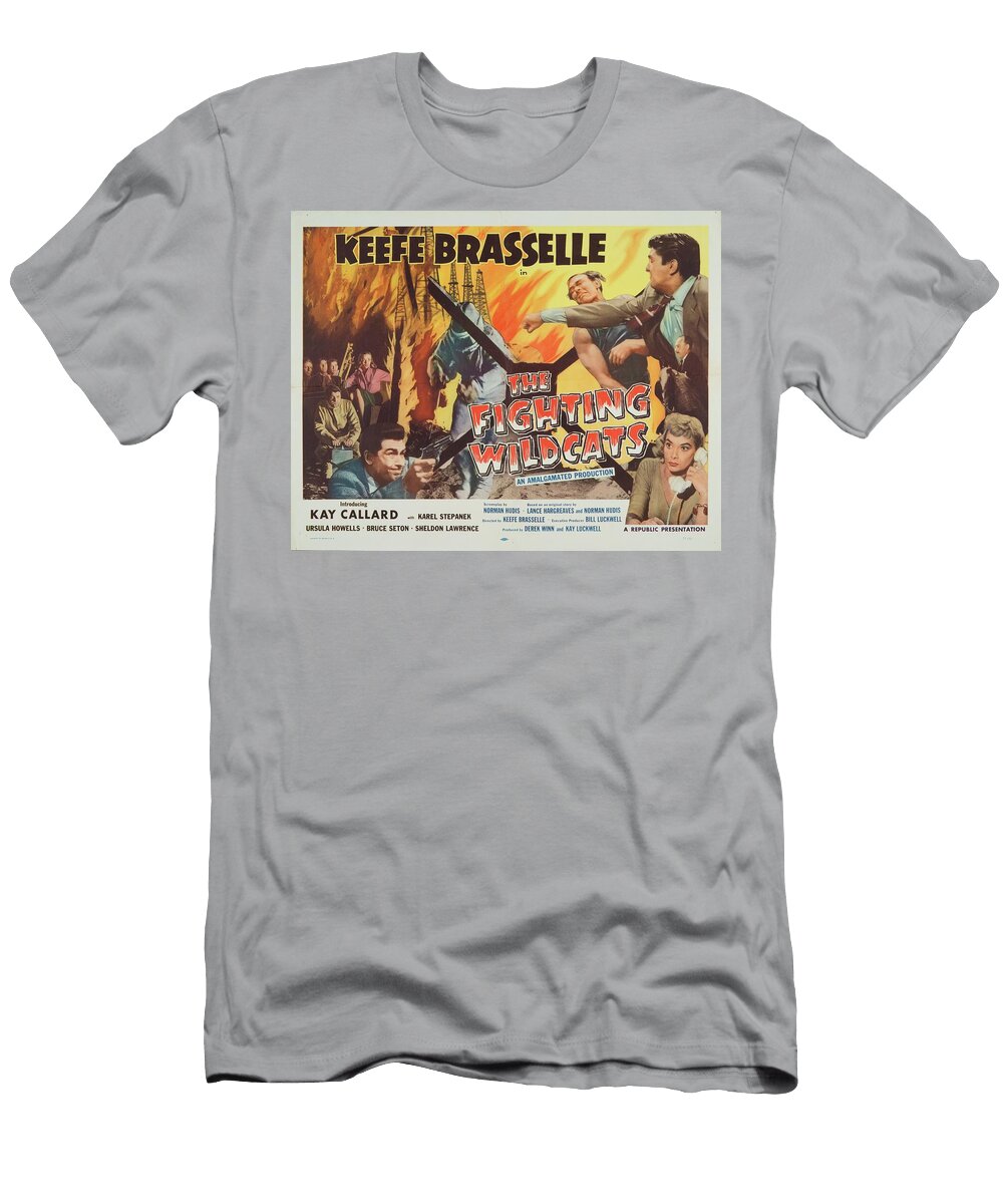 Classic Movie Poster the Fighting Wildcats Esoterica Art Agency T-Shirt