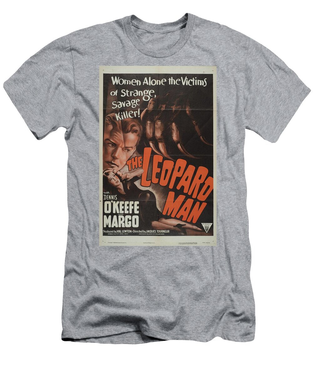 Classic Movie Poster the Leopard Man Esoterica Art Agency T-Shirt