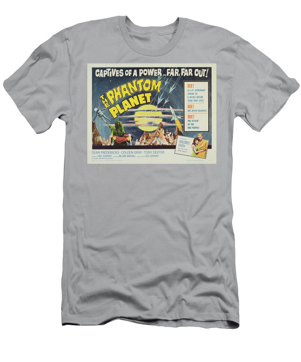 Classic Movie Poster the Phantom Planet Esoterica Art Agency T-Shirt