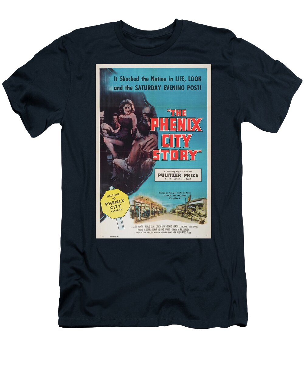 Classic Movie Poster the Phenix City Story Esoterica Art Agency T-Shirt