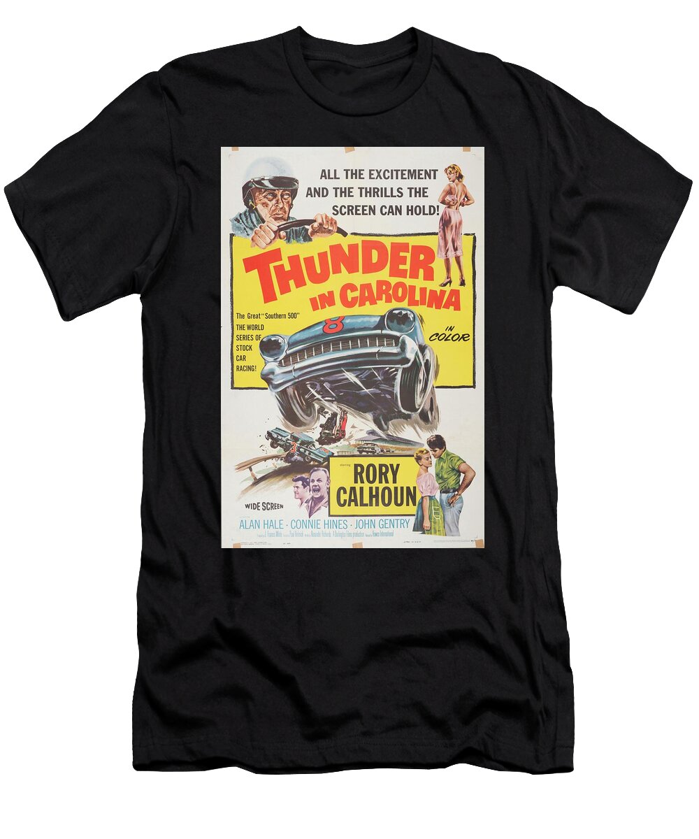 Classic Movie Poster Thunder in Carolina Esoterica Art Agency T-Shirt