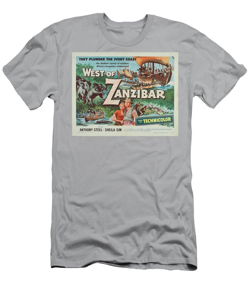 Classic Movie Poster West of Zanzibar Esoterica Art Agency T-Shirt