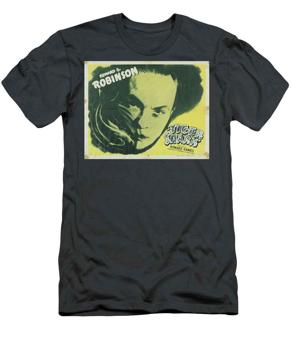 Classic Vintage Movie Poster Tiger Shark Esoterica Art Agency T-Shirt