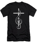 Clef Cross Church Choir Chorus Choral Music Gift Thomas Larch T-Shirt