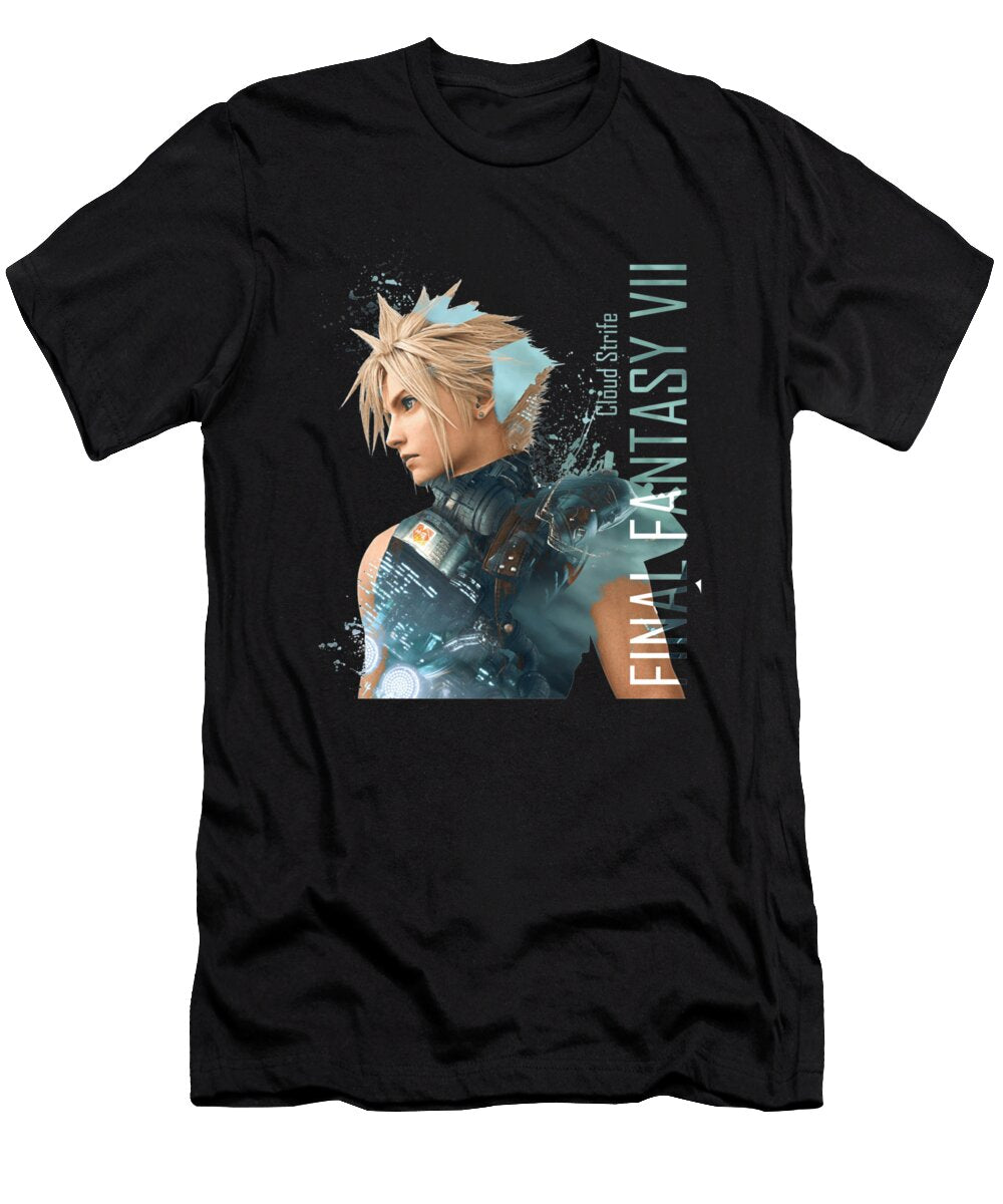 Cloud Strife Final Fantasy Friends Jackson Fox T-Shirt