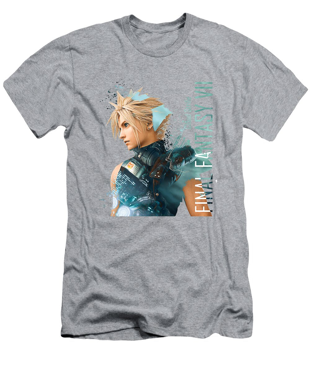 Cloud Strife Final Fantasy Max Davis T-Shirt