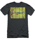 Club Med Brand Logo Peeling Paint on Wood Wall Design Turnpike T-Shirt