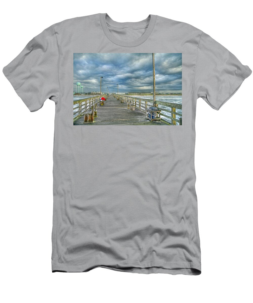 Coastal Blankets East Coast Barrier Islands Betsy a Cutler T-Shirt
