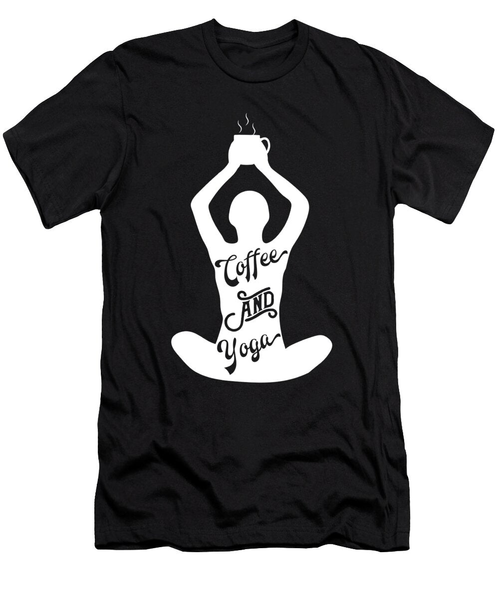Coffee and Yoga Steven Zimmer T-Shirt
