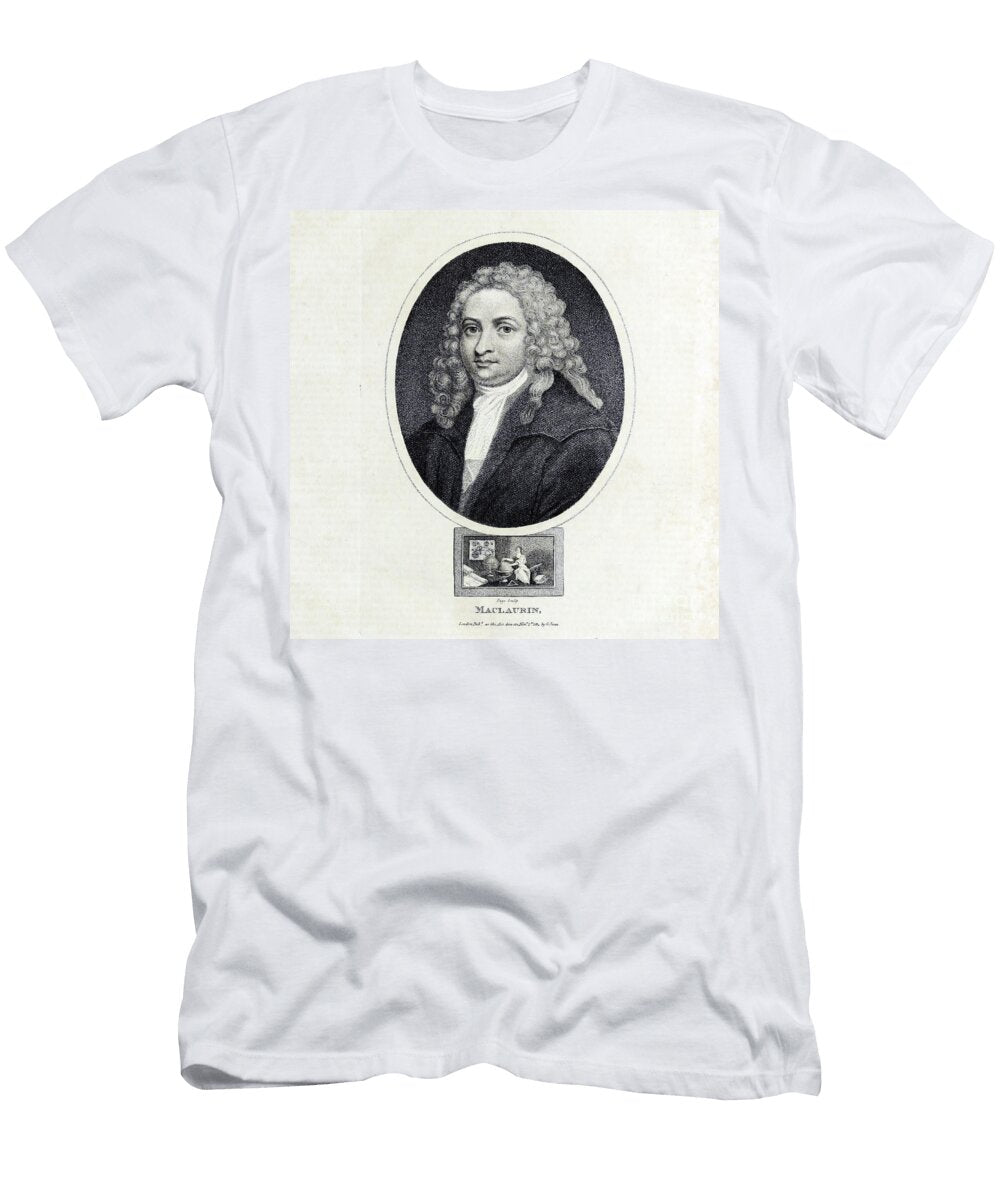 Colin Maclaurin Scottish Mathematician B1 Historic Illustrations T-Shirt