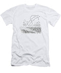College Graduation Mortar Boards Thrown Up to Form a Dollar Tom Toro No Index T-Shirt