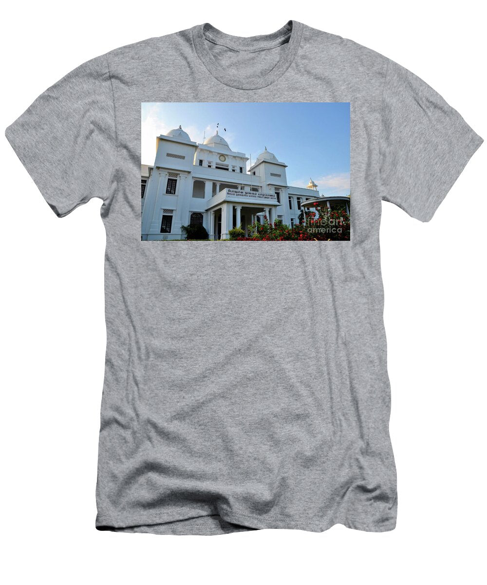 Colonial Era Rebuilt Jaffna Public Library Landmark Building for Tamils Jaffna Sri Lanka Imran Ahmed T-Shirt