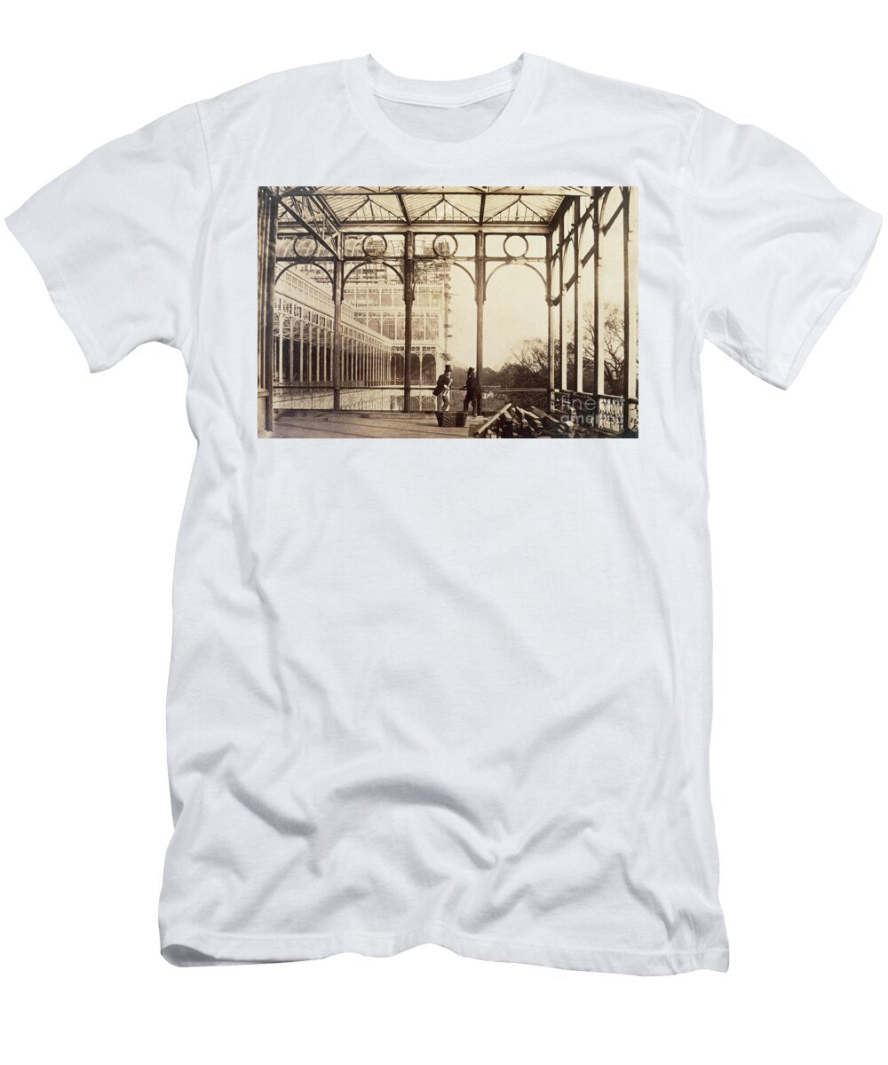 Colonnade From Photographic Views of the Progress of the Crystal Palace Sydenham 1855 Philip Henry Delamotte T-Shirt