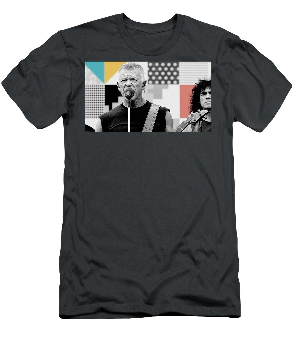 Color and Chaos of Metal Ziggy Day T-Shirt