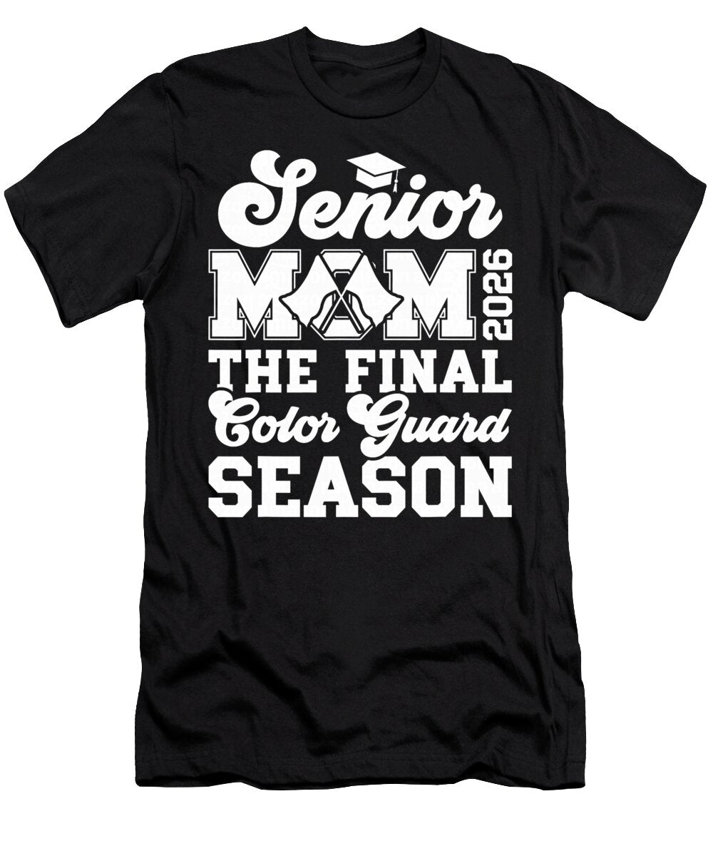 Color Guard Senior Mom 2026 Final Color Guard Coami Tacti T-Shirt