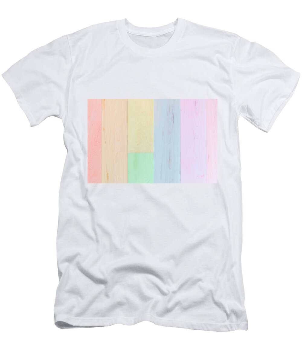 Colored Wooden Lanks Tt Vdv T-Shirt