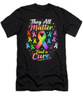 Colorful Awareness Ribbons John Lutheran T-Shirt