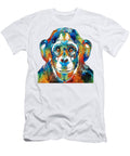 Colorful Chimp Art Monkey Business By Sharon Cummings Sharon Cummings T-Shirt
