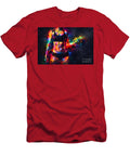 Colorful Fitness Enthusiast with Dumbbell Js Art T-Shirt