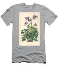 Columbine Ancolia Slender Horned Columbine Aquilegia Leptoceras European School T-Shirt