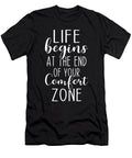 Comfort Zone Gym Hustle Success Inspire Matthew Chan T-Shirt