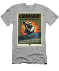 Commando 1985 Minimal Movie Poster Retro Film Poster Vintage Sampadart Gallery T-Shirt