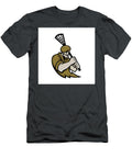 Commando Lacrosse Mascot Aloysius Patrimonio T-Shirt