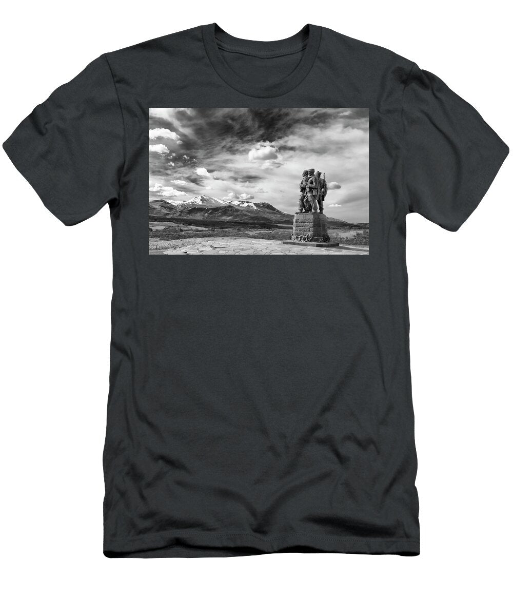 Commando Memorial At Spean Bridge Rob Lester T-Shirt