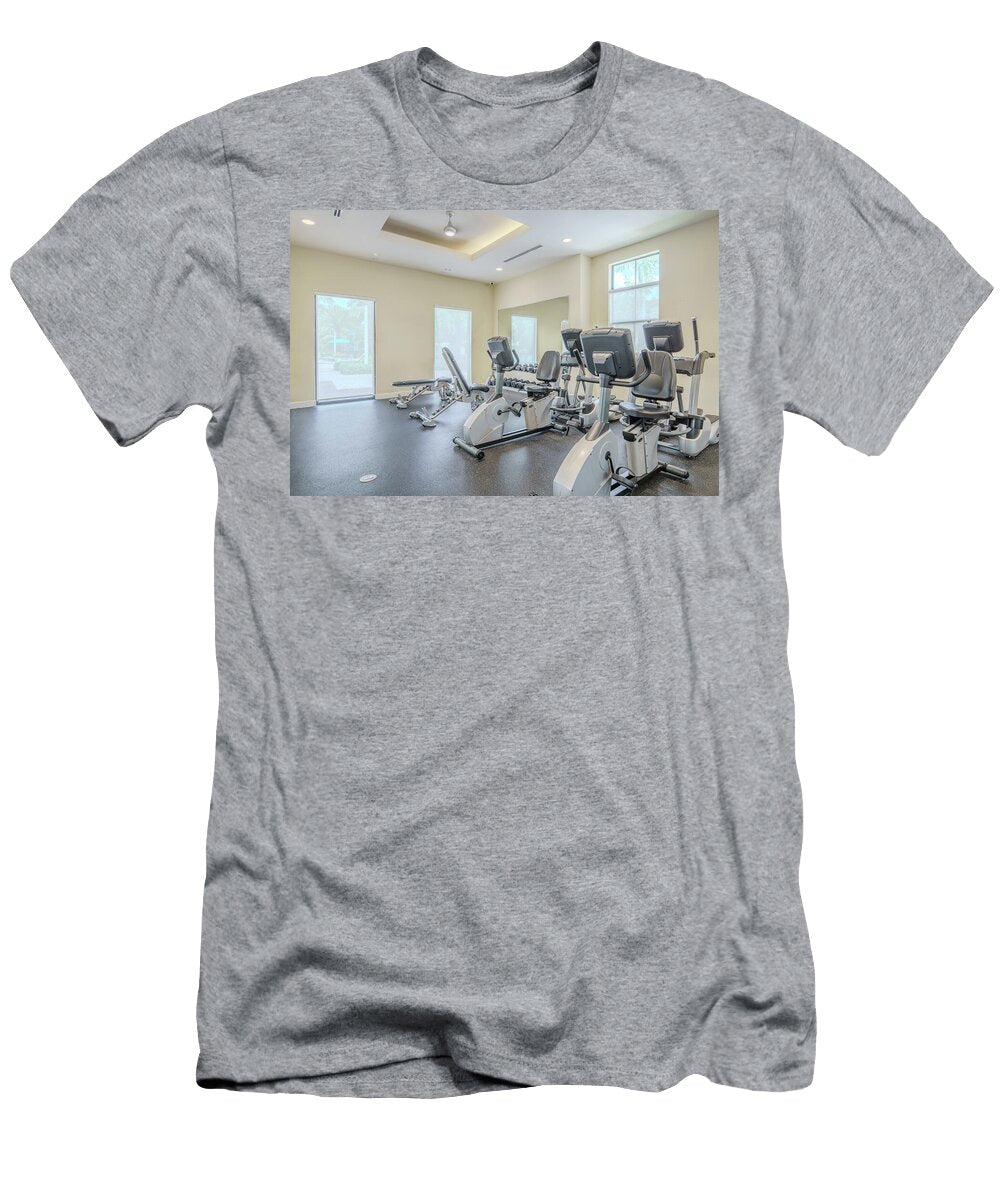 Community Gym Interior Photo Real Estate Felix Mizioznikov T-Shirt