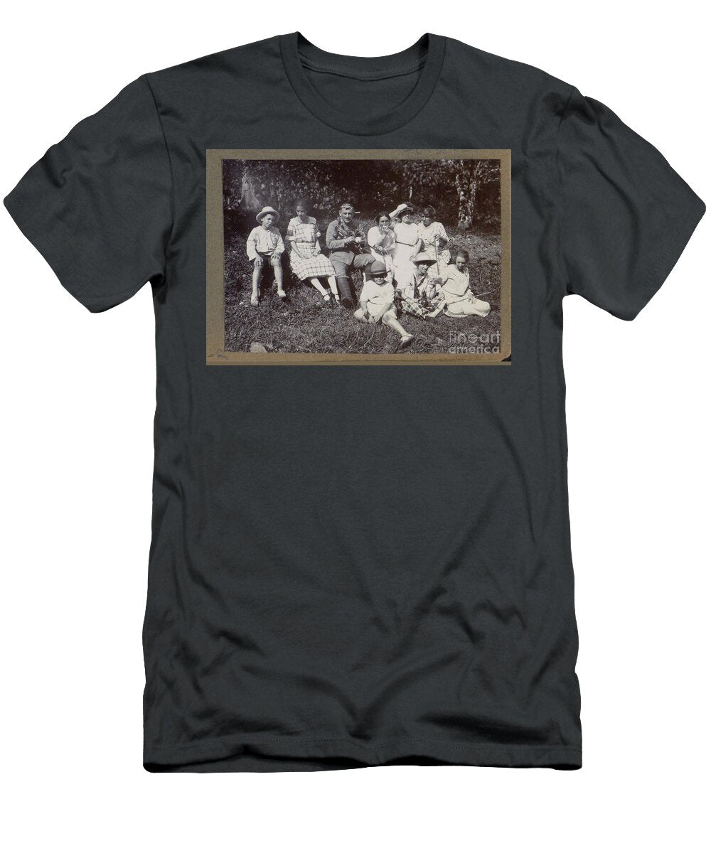 Company Sitting in an Orange Field on the LA Liberte Plantation in Suriname Anonymous 1922 Shop Ability T-Shirt