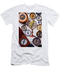 Compasses and Globe Illustration Garry Gay T-Shirt