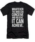 Conceive Believe Achieve Success Motivational Matthew Chan T-Shirt