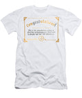 Congradulations Fill in Diploma Graduation Card Jen Montgomery T-Shirt